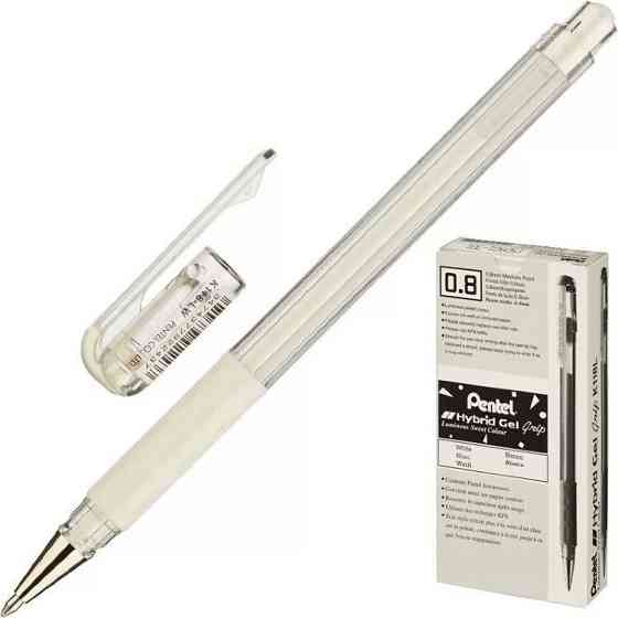 Ручка с белыми чернилами гелевая Astana