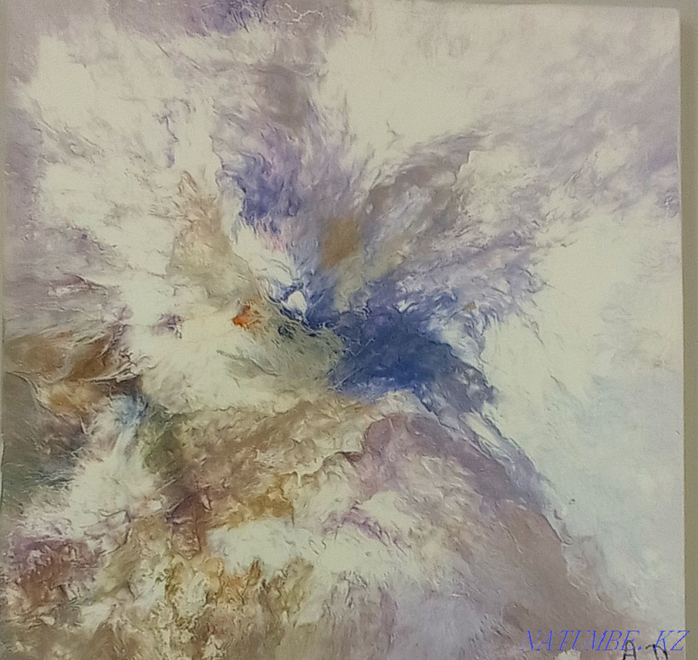 заманауи стильдегі сұйық өнердегі картиналар  Астана - изображение 3