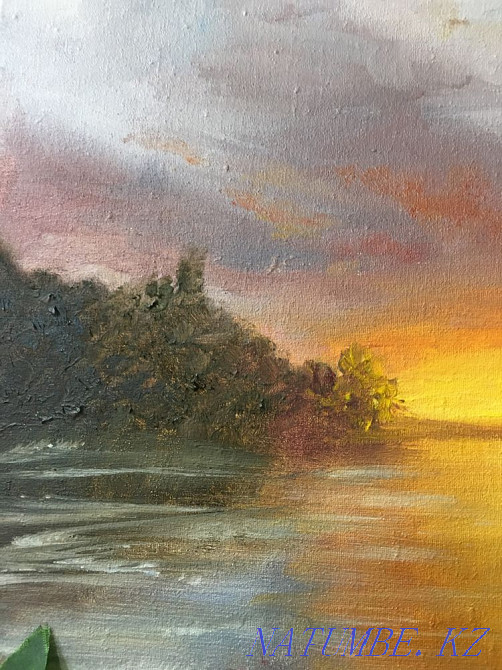 Oil Painting 30x25 Ust-Kamenogorsk - photo 2