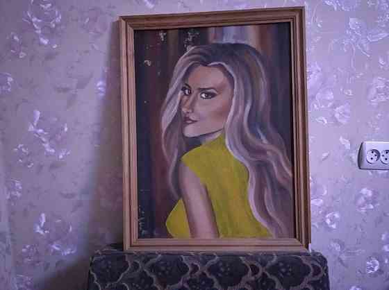Продам Картину "Девушка в желтом" за 5000тг. Шымкент