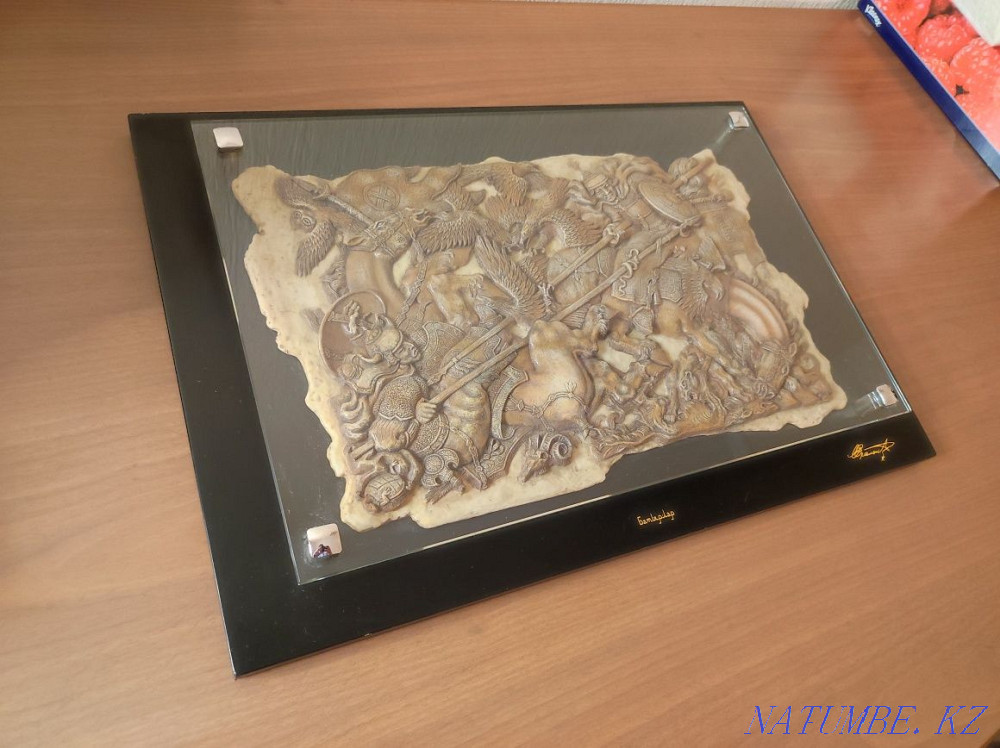 Художественная работа "Батырлар" Бесагаш - изображение 5