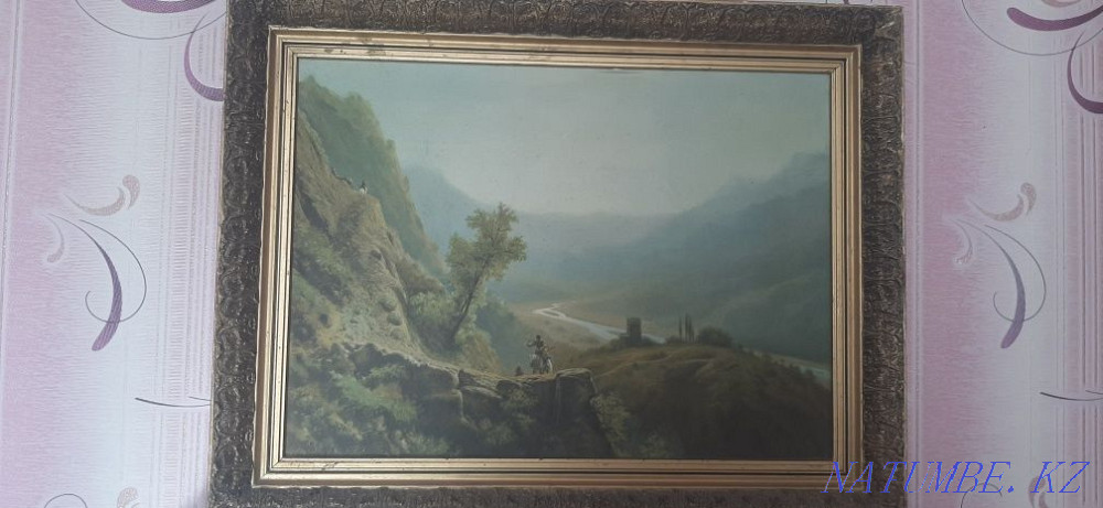 Painting , "Morning in the mountains"  - photo 4