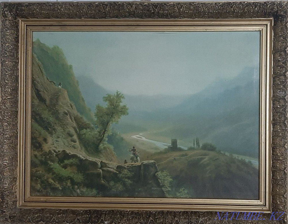Painting , "Morning in the mountains"  - photo 1