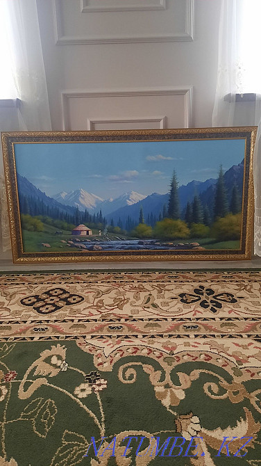 Oil paintings Zhailau, a herd of horses Shymkent - photo 4