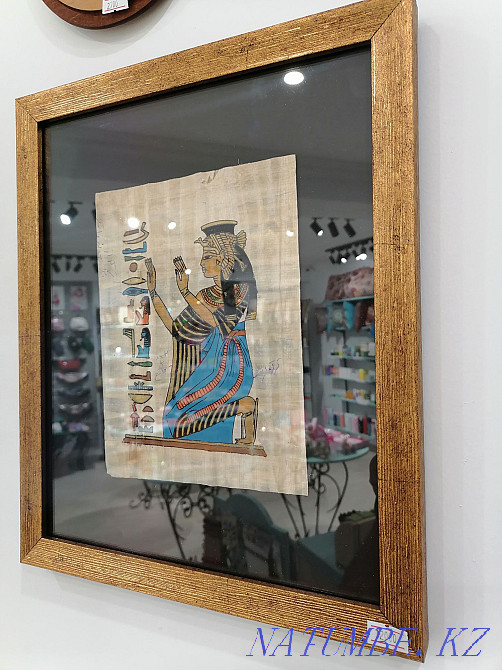 Framed Egyptian papyrus paintings Бесагаш - photo 6