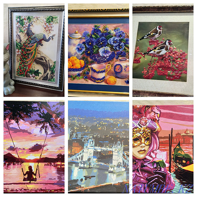 Handmade paintings and embroidery Kokshetau - photo 1