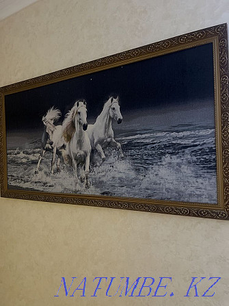 картина 3 лошади Алматы - изображение 2