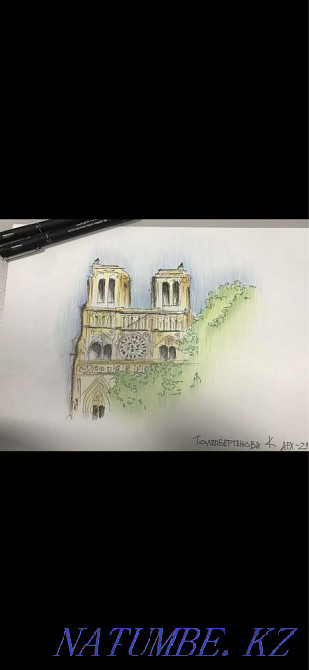 Сатуға арналған сызбалар / картиналар  Астана - изображение 4
