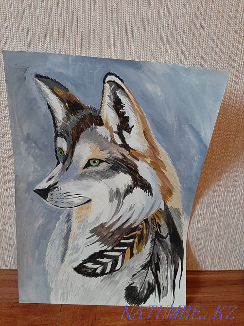 Гуашьпен салынған суретті сатамын  Қарағанды - изображение 1