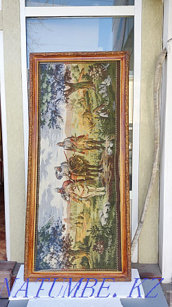 Tapestry in a frame 183 x 83 cm. Shymkent - photo 3