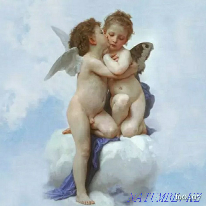 Painting " Cupid and Psyche in childhood Semey - photo 1