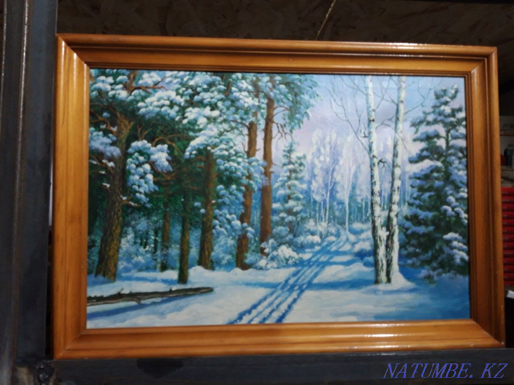We sell an oil painting by the artist I.N. Petrov size 1 meter 10 san by 8 Astana - photo 1