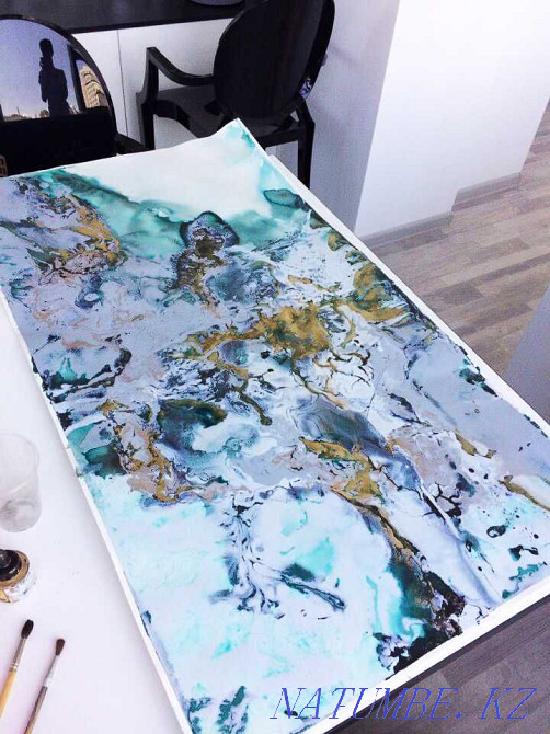 Триптих акварель в рамах Алматы - изображение 2