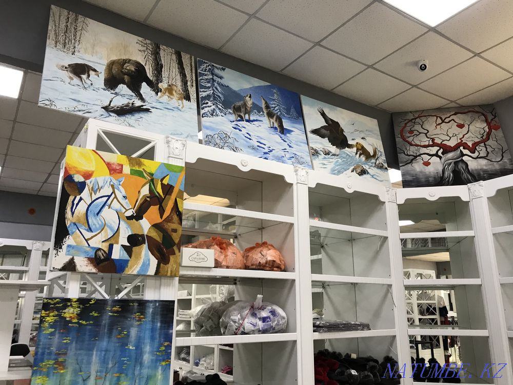 Taldyk paintings. Local artist Taldykorgan - photo 2