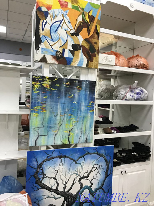 Taldyk paintings. Local artist Taldykorgan - photo 3