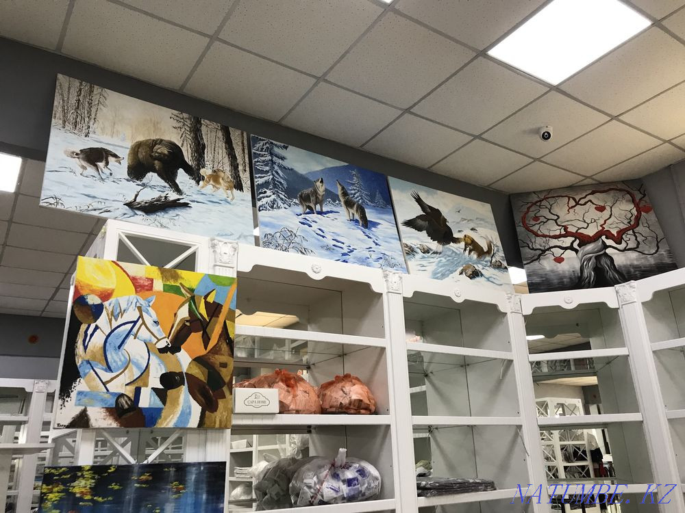 Taldyk paintings. Local artist Taldykorgan - photo 1