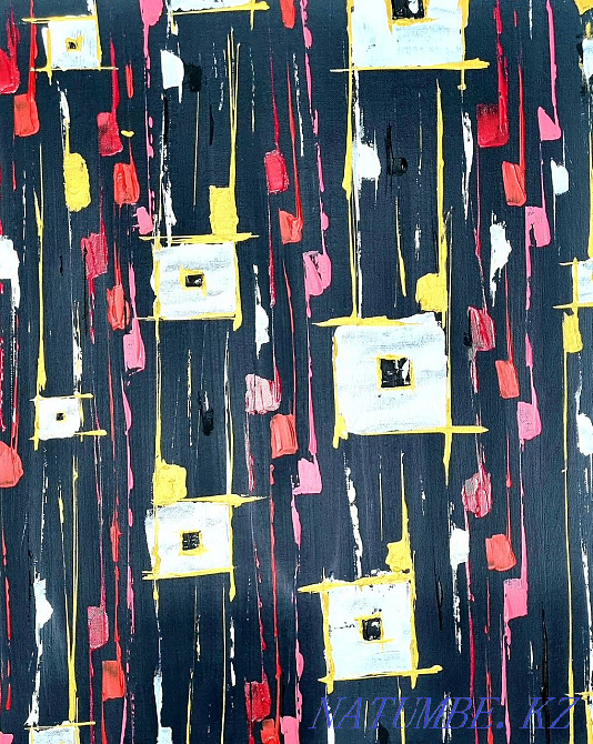 Картина Абстракция. Интерьерная Картина Алматы - изображение 5