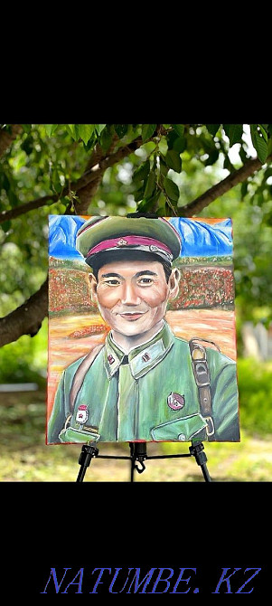 Portraits on canvas from a photo  - photo 1