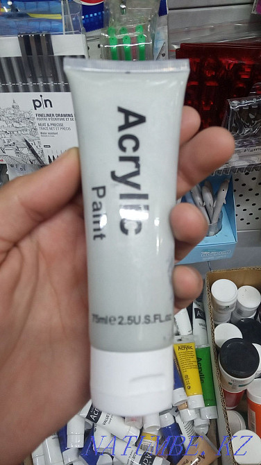 Акриловые краски в тюбиках по 75мг Алматы - изображение 1