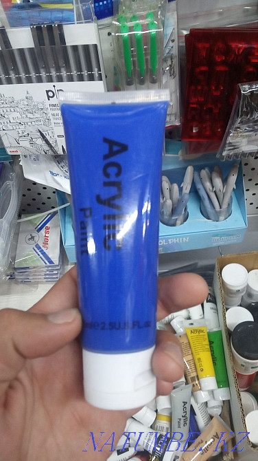 Акриловые краски в тюбиках по 75мг Алматы - изображение 2