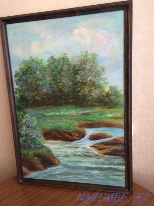 I will sell a picture - 69 cm by 49 cm Karagandy - photo 2