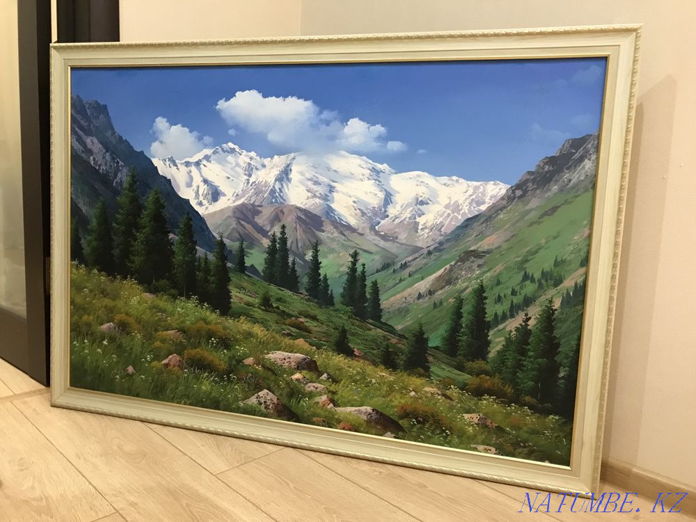 painting nature Нуркен - photo 1