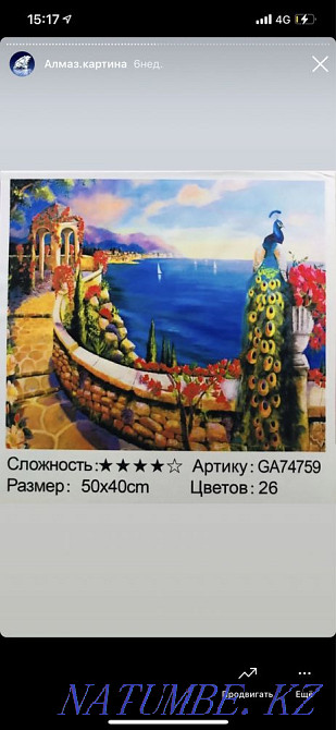 алмас кескіндеме  Астана - изображение 6