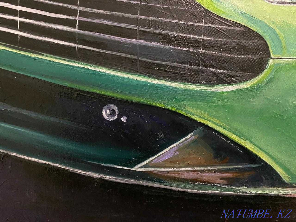 ?? Oil painting. Aston Martin. TORG?? Shymkent - photo 7
