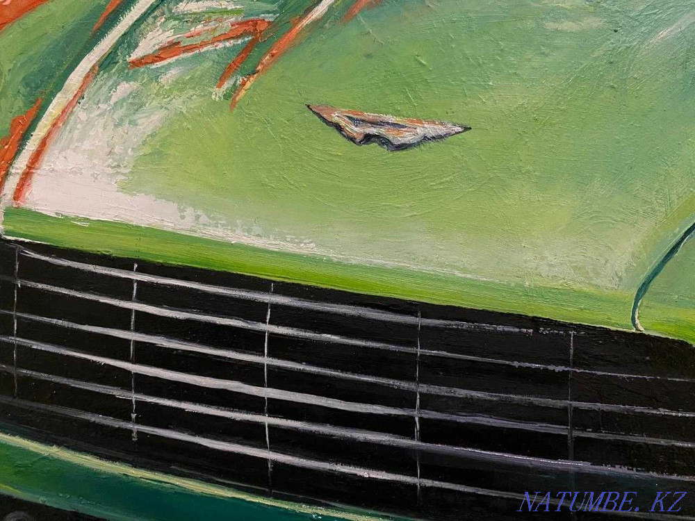 ?? Oil painting. Aston Martin. TORG?? Shymkent - photo 6