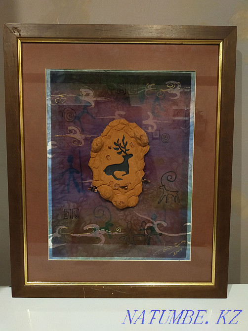 Painting by Kazakh artist D. Sultazhanova. Almaty - photo 1