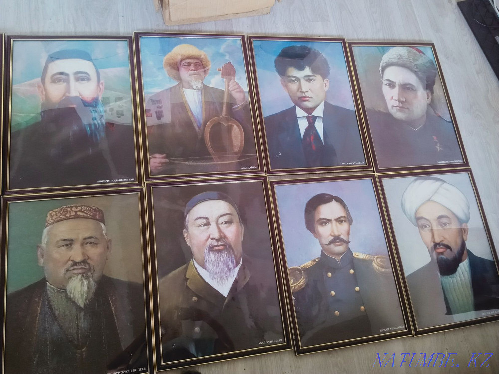 Портрет со стеклом в отличном состоянии. Алматы - изображение 4