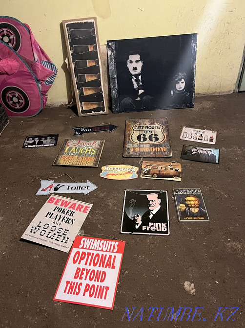 Картинки разные для бара кафе Алматы - изображение 1