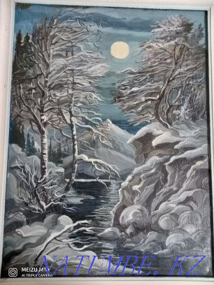 Картина зимний пейзаж Алматы - изображение 2