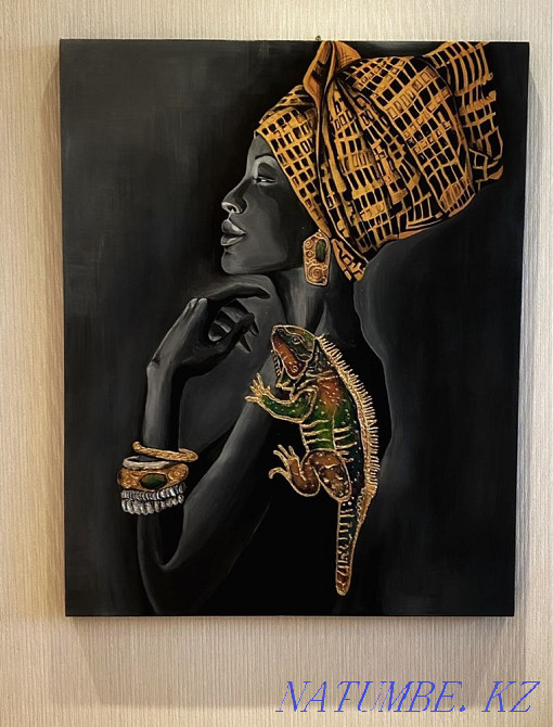 Картина акрилом Алматы - изображение 1