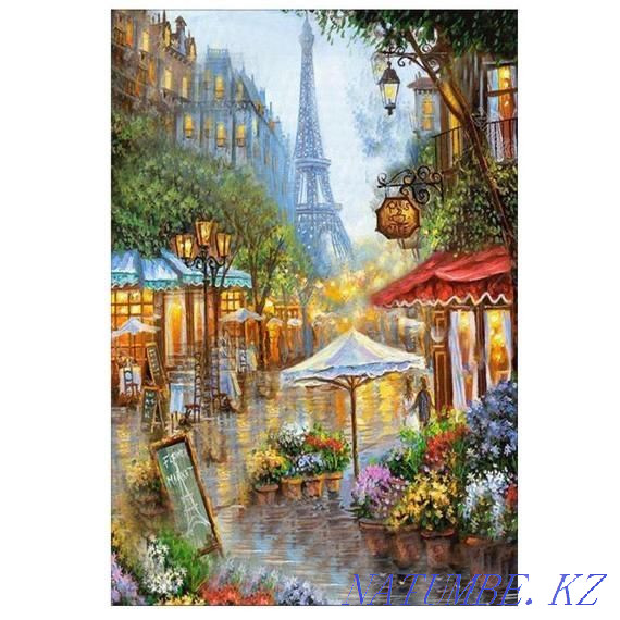 Картинки по номерам и мольберт для рисования Шымкент - изображение 2