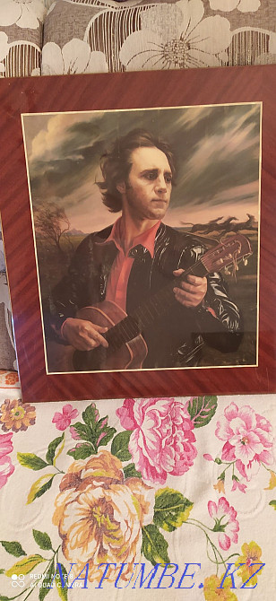 Картина А.Шилова В.С.Высоцкий "Чуть помедленнее кони,чуть помедленнее" Костанай - изображение 1