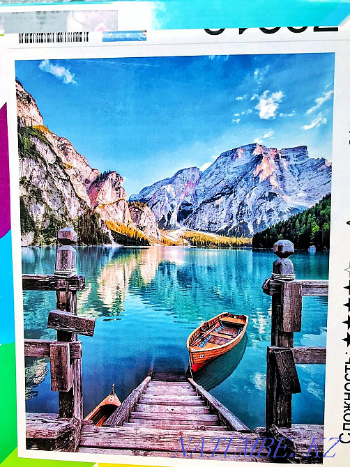 Алмазная мозаика, мозайка. Полная выкладка на подрамнике.Новые. Шымкент - изображение 4