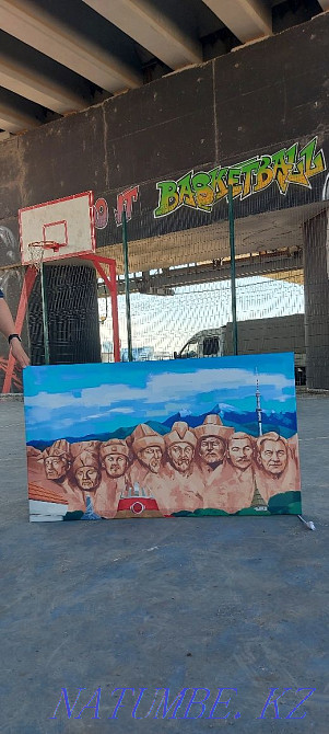 Картина из клипа Ирины Кайратовны, (ЦЕНА ЗАВИСИТ ОТ РАЗМЕРОВ) Атырау - изображение 1