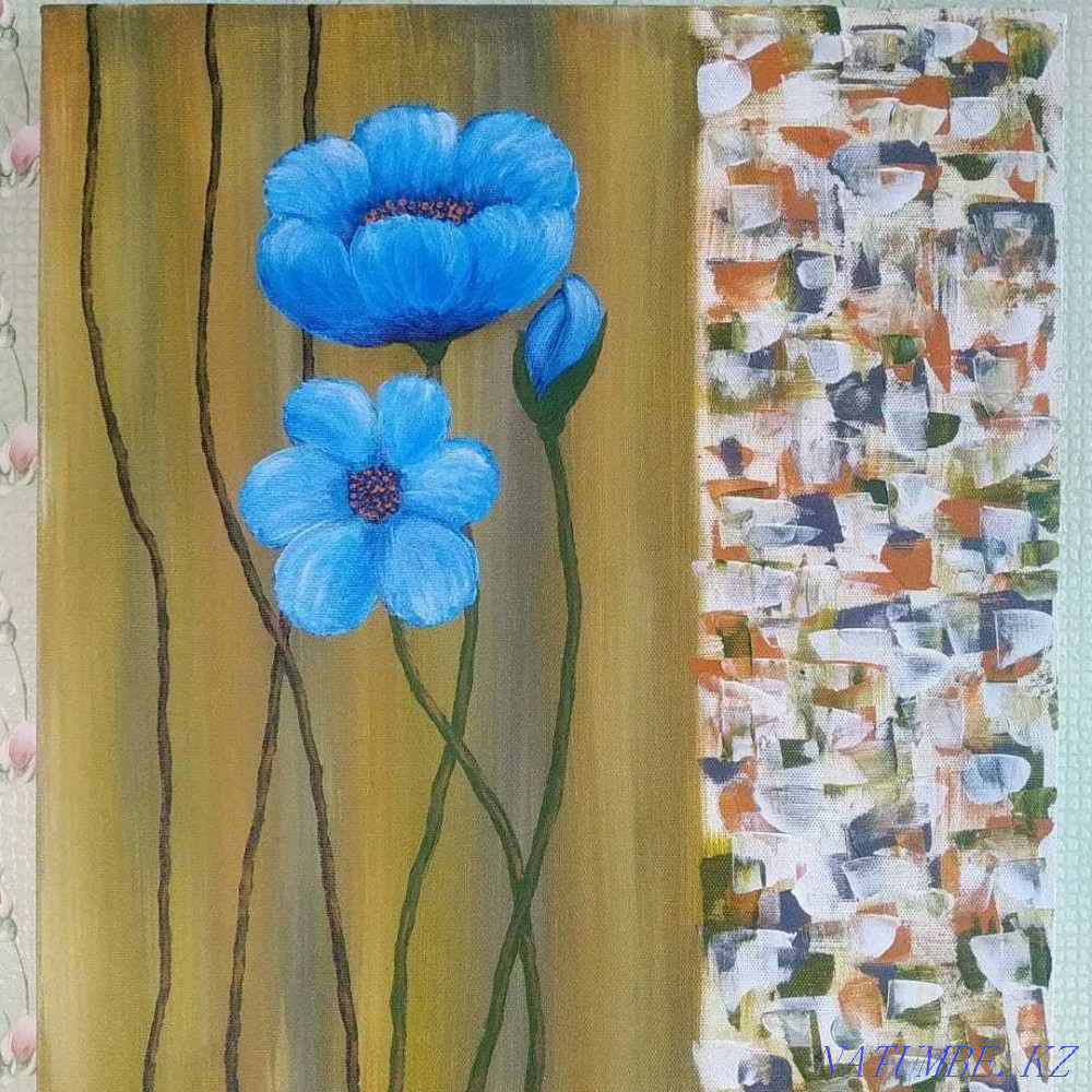 Модульдік көк гүлді бояу  Қарағанды - изображение 4