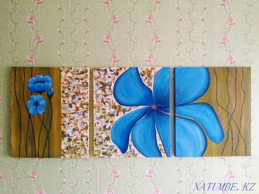 Модульдік көк гүлді бояу  Қарағанды - изображение 3