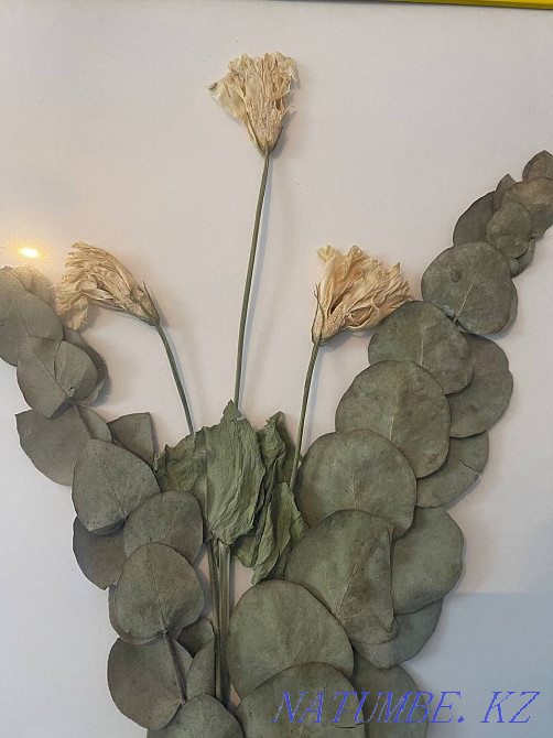 I will sell a picture for 6990 tenge with fresh flowers! Almaty - photo 2