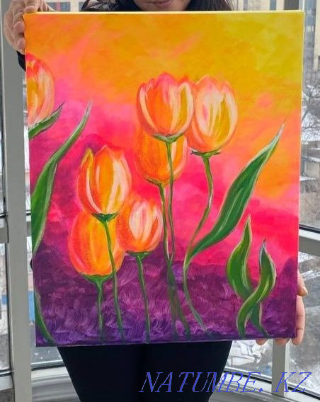 Продам акриловую картину за 5990 тг! Алматы - изображение 1