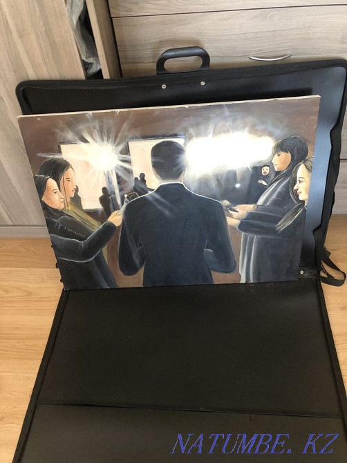 Холст масло 80*60 картина Астана - изображение 3