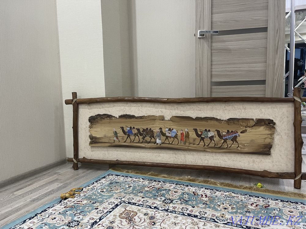 Продам картину из дерева Астана - изображение 1