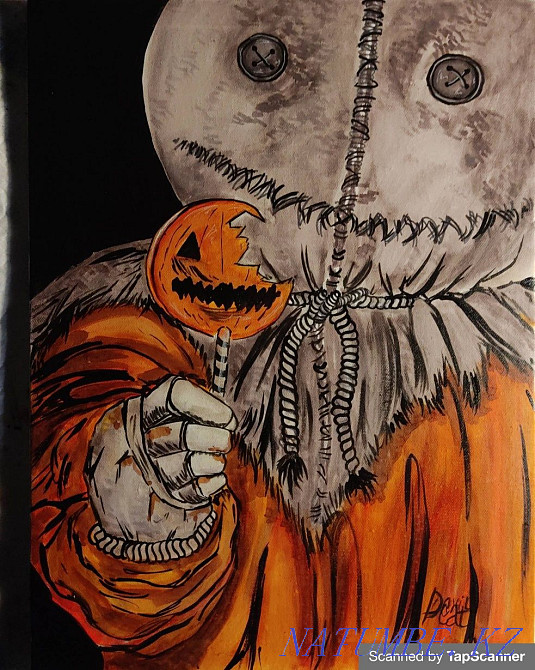 Продам картину акриловые маркерами Астана - изображение 1