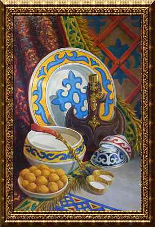 Картины маслом на холсте, ручная работа Karagandy