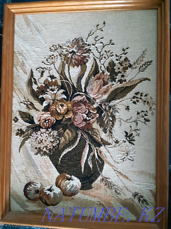 Картина цветы с фруктами Гобелен Костанай - изображение 1