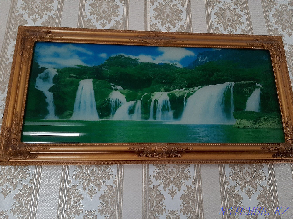 Selling a waterfall painting Aqtobe - photo 1