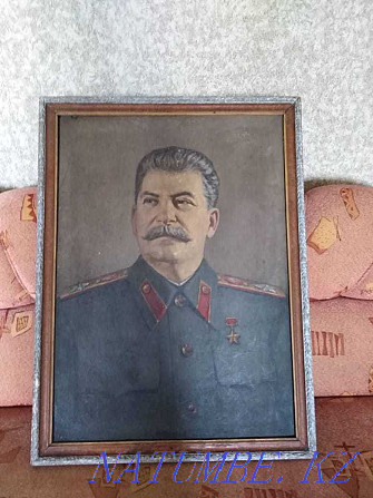портрет И.В.Сталина Семей - изображение 2