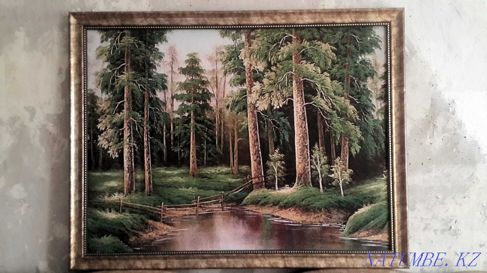 Продам Картину габелен природа лес Темиртау - изображение 1